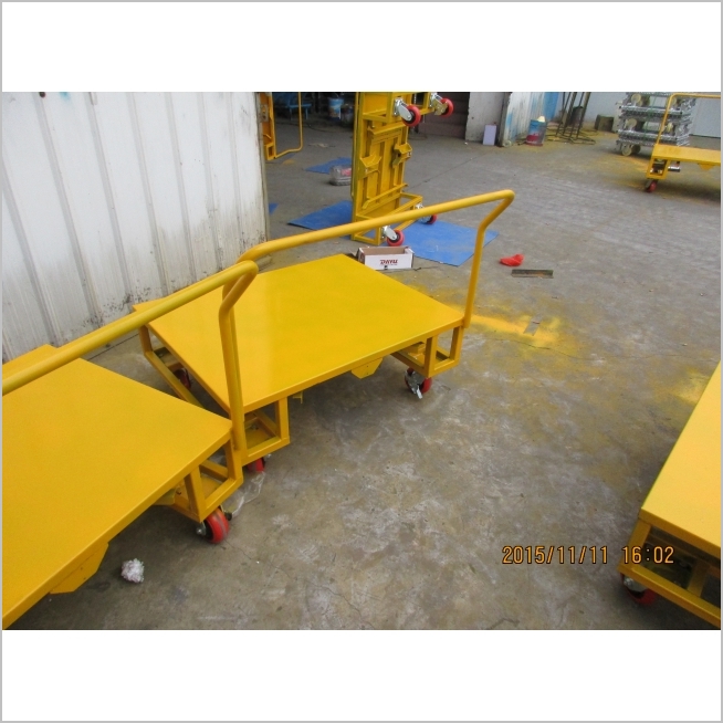 Various specifications of material handling trolleys