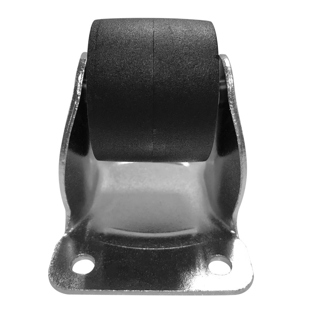 2 inch fixed supermarket trolley wheel