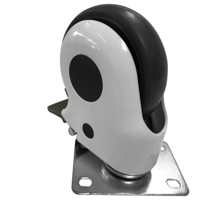 Black special silent trolley wheel (3)