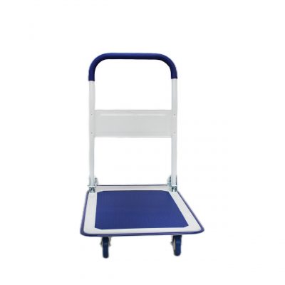 Blue material handling small trolley (3)