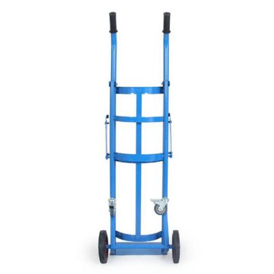 Blue steel double cylinder trolley (2)