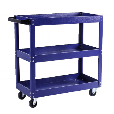 Blue steel factory anti-static trolley (2)