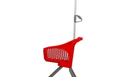 Children’s plastic shopping trolley (3)