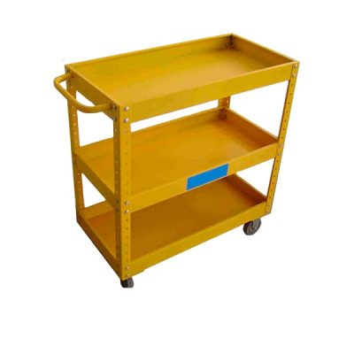 Color multi-layer industrial trolley (3)