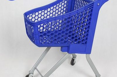 Colored plastic durable shopping trolley (5)