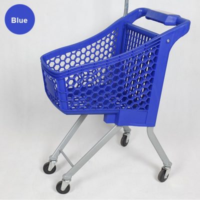 Colored plastic durable shopping trolley (5)