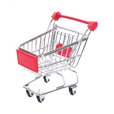 Custom color logo shopping trolley (6)