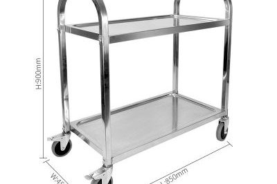 Custom size steel multi-layer trolley (3)