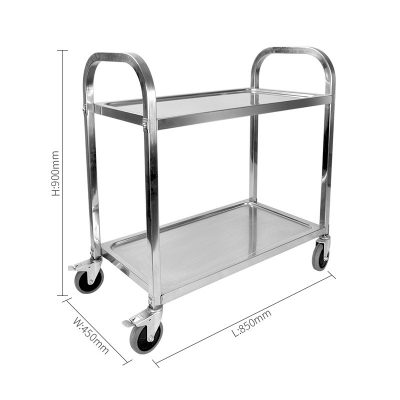 Custom size steel multi-layer trolley (3)
