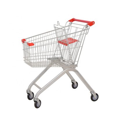 Custom supermarket European style trolley (1)