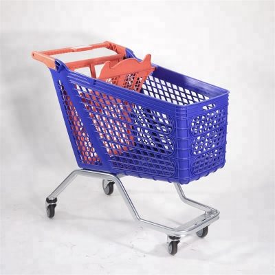 Custom thick plastic shopping trolley (2)
