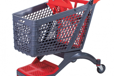 Custom thick plastic shopping trolley (2)