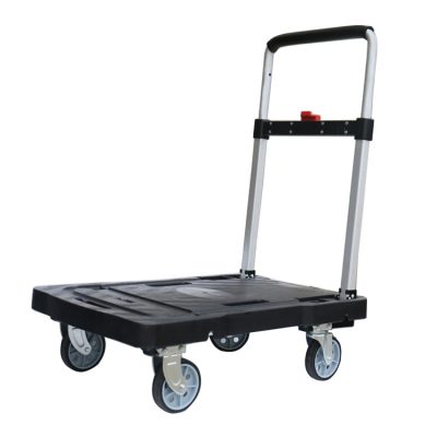 Customized aluminum alloy platform trolley (6)
