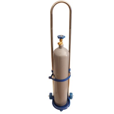 Factory special medical gas cylinder trolley (2)