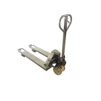 Factory stainless steel hand pallet truck (4)