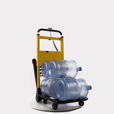 Folding industrial adjustable logistics trolley (6)