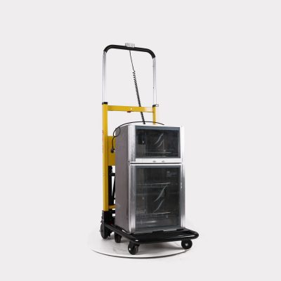 Folding industrial labor-saving trolley (5)