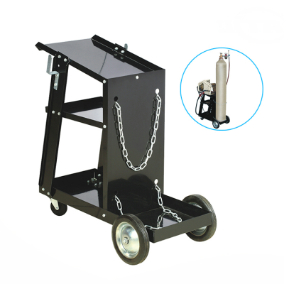 Hard rubber wheel cylinder trolley (3)