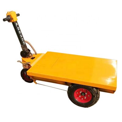 Heavy-duty 3-wheel electric platform trolley (4)