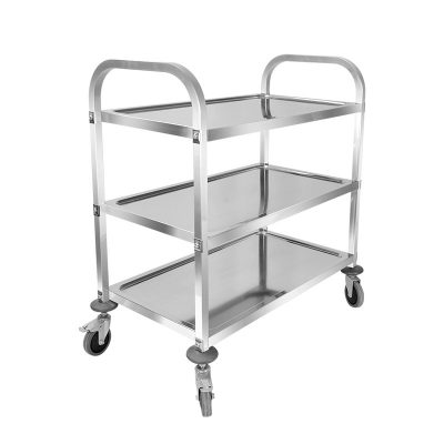 Heavy load steel multi-layer trolley (1)