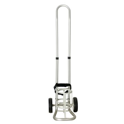 High Quality Aluminum Medical Oxygen Bottle Cart Gas Cylinder Trolley for Hospital (6)