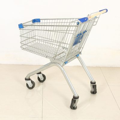 Hot sale alloy small shopping trolley (2)
