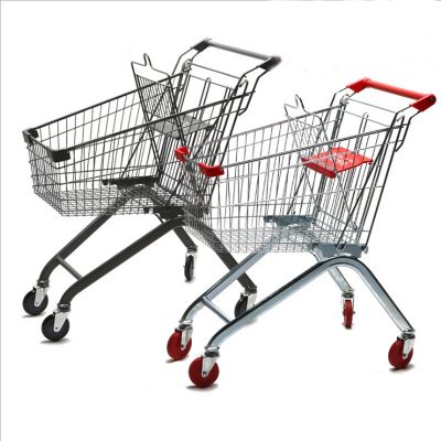 Hot sale alloy small shopping trolley (3)