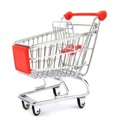 Information steel grocery shopping trolley (4)