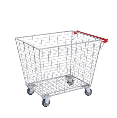 Metal super large capacity shopping trolley (4)