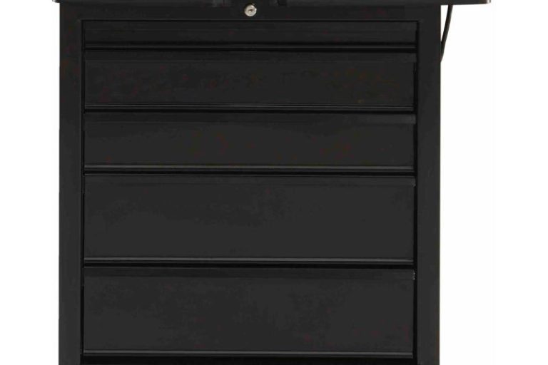 Mini built-in tool cabinet trolley (6)