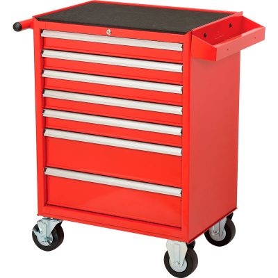 New design red toolbox trolley (3)