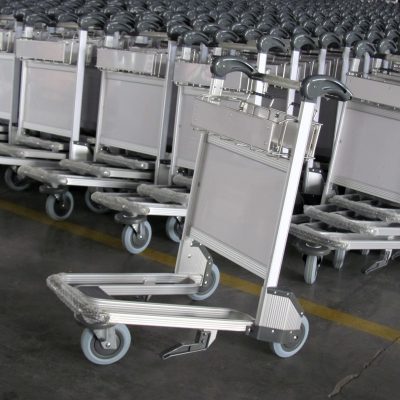Popular silent automatic brake trolley (2)