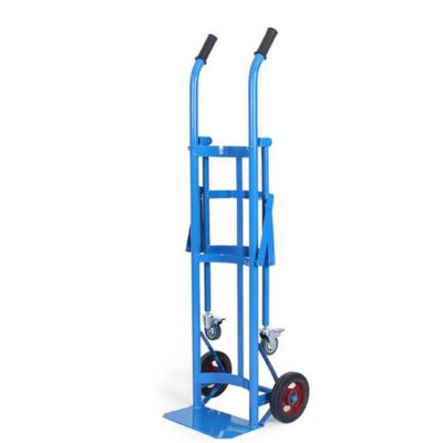 Portable foldable stand gas cylinder trolley (4)