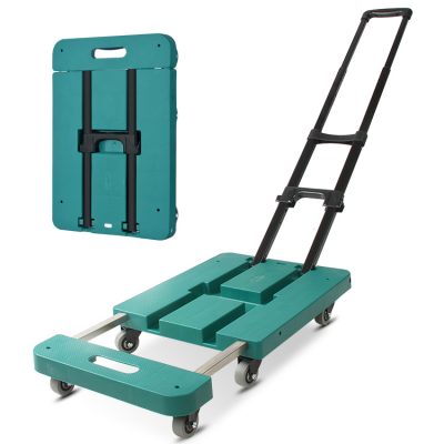 Portable household small platform trolley (1)