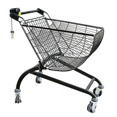 Shopping trolley with high-quality curve design (1)