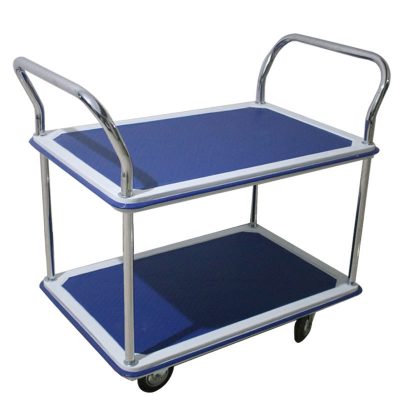Silent steel trolley for multi-storey warehouse (2)