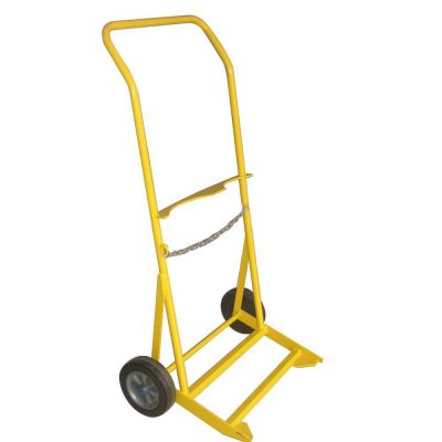 Stainless steel double cylinder trolley (6)