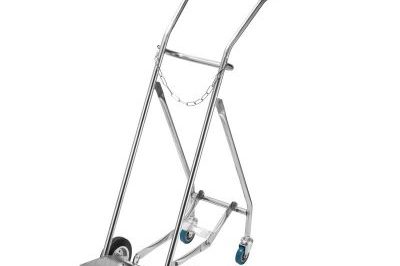 Stainless steel gas cylinder trolley (3)