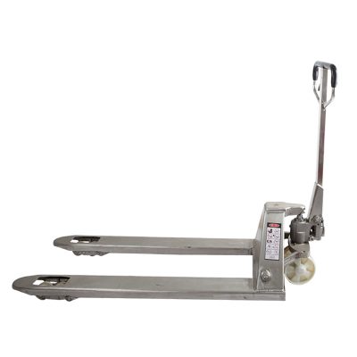 Stainless steel hydraulic manual pallet truck (5)