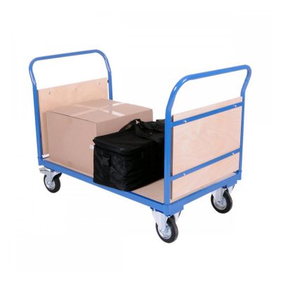 Steel industrial material handling trolley (2)