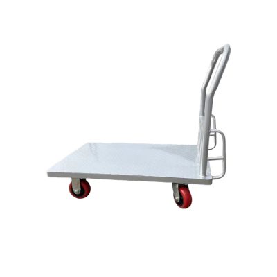 Steel simple design platform trolley (6)