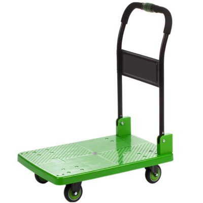 Wholesale ferroalloy green platform trolley (6)