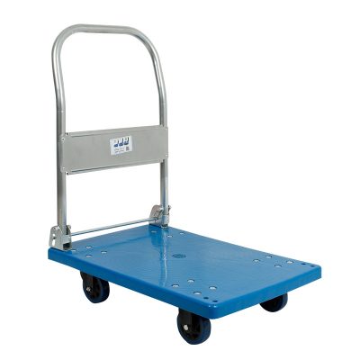 Wholesale supermarket plastic flat trolley (4)