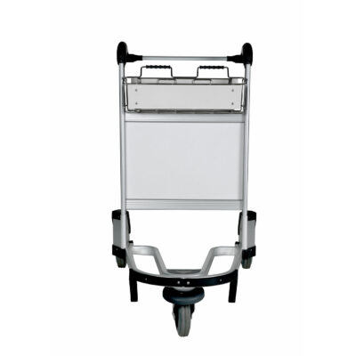 Durable 3-wheel airport trolley for luggage handling