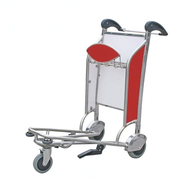 Aluminum Passenger Airport Luggage Trolley (1) High-quality aluminum passenger luggage airport trolley