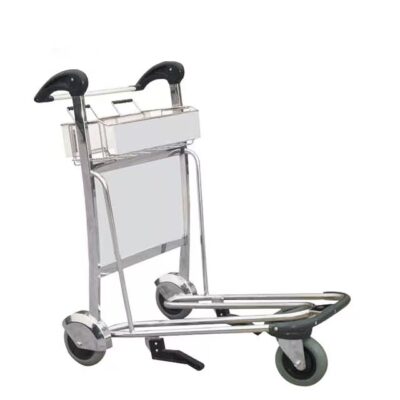 High-quality aluminum passenger luggage airport trolley