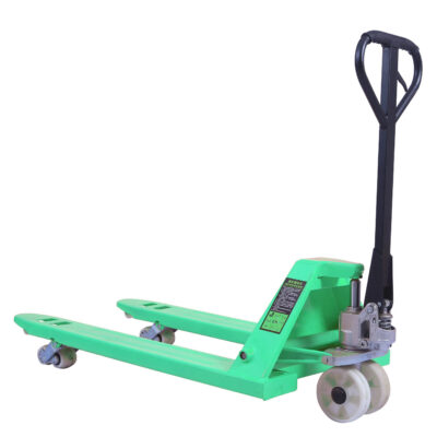Colorful manual hydraulic hand pallet truck for warehouse use