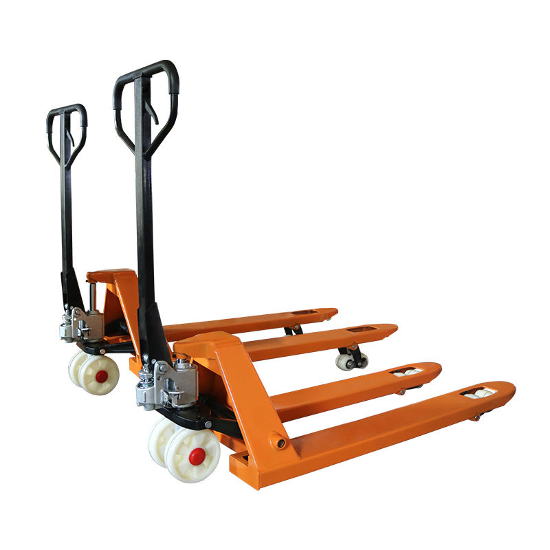Durable & Efficient Hand Pallet Truck (1) Durable efficient hand pallet truck for warehouse handling