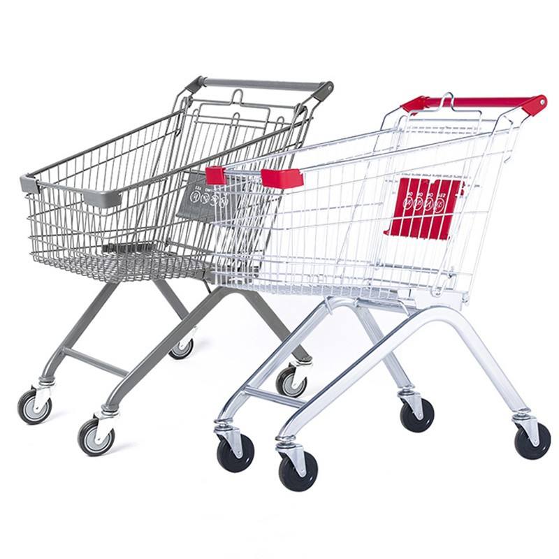 Durable Grocery Supermarket Shopping Trolley High-quality supermarket shopping trolley for grocery stores