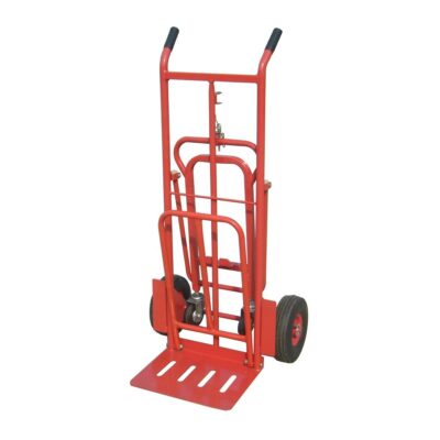 Heavy-duty industrial trolley for warehouse transportation